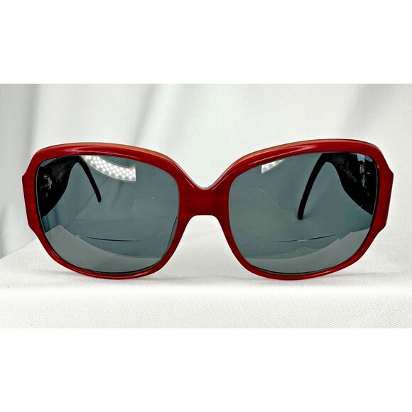 ELLE Accessories - ELLE EL18884 Women's Full Frame Trendy Oval Designer Sunglasses 58-16-130 Red